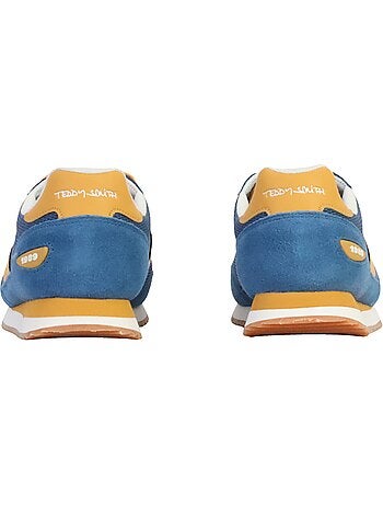 Sapatilhas teddy smith 120501 azuis/amarelas para homem