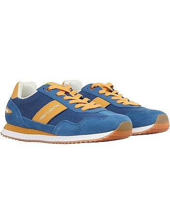 Sapatilhas teddy smith 120501 azuis/amarelas para homem