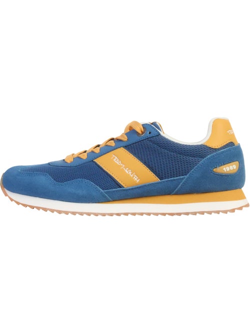 Sapatilhas teddy smith 120501 azuis/amarelas para homem - Kiabi Sapatilhas teddy smith 120501 azuis/amarelas para homem - Kiabi