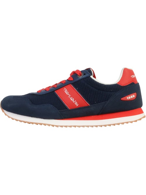 Sapatilhas teddy smith 120501 para homem em azul marinho e vermelho - Kiabi Sapatilhas teddy smith 120501 para homem em azul marinho e vermelho - Kiabi