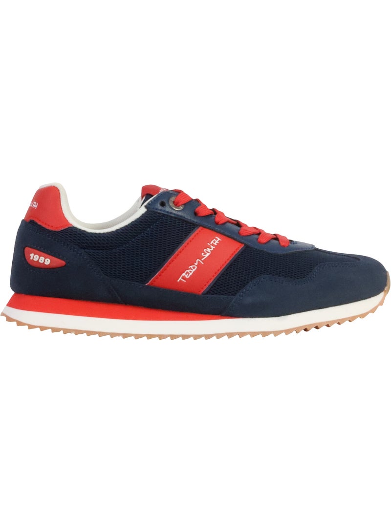 Sapatilhas Teddy Smith 120501 para Homem em Azul Marinho e Vermelho Azul-marinho - Kiabi