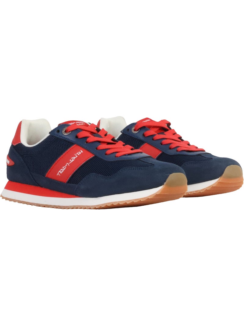 Sapatilhas Teddy Smith 120501 para Homem em Azul Marinho e Vermelho Azul-marinho - Kiabi