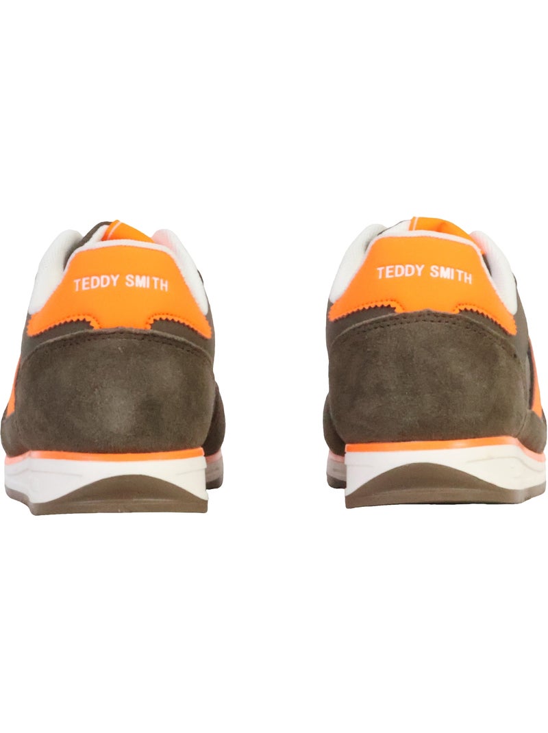 Sapatilhas Teddy Smith 120506 Castanho/Laranja para Homem Cáqui - Kiabi