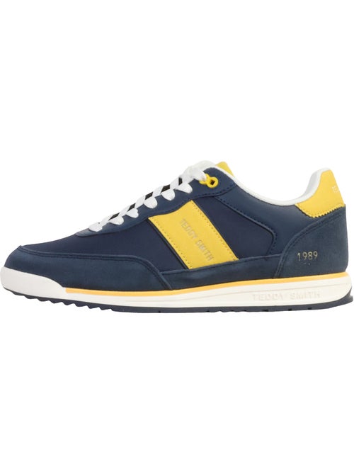 Sapatilhas Teddy Smith 120506 para Homem em Azul-Marinho e Amarelo - Kiabi Sapatilhas Teddy Smith 120506 para Homem em Azul-Marinho e Amarelo - Kiabi
