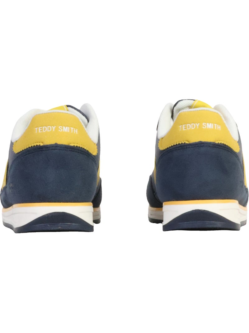 Sapatilhas Teddy Smith 120506 para Homem em Azul-Marinho e Amarelo Azul-marinho - Kiabi