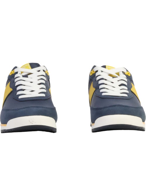 Sapatilhas Teddy Smith 120506 para Homem em Azul-Marinho e Amarelo - Kiabi Sapatilhas Teddy Smith 120506 para Homem em Azul-Marinho e Amarelo - Kiabi
