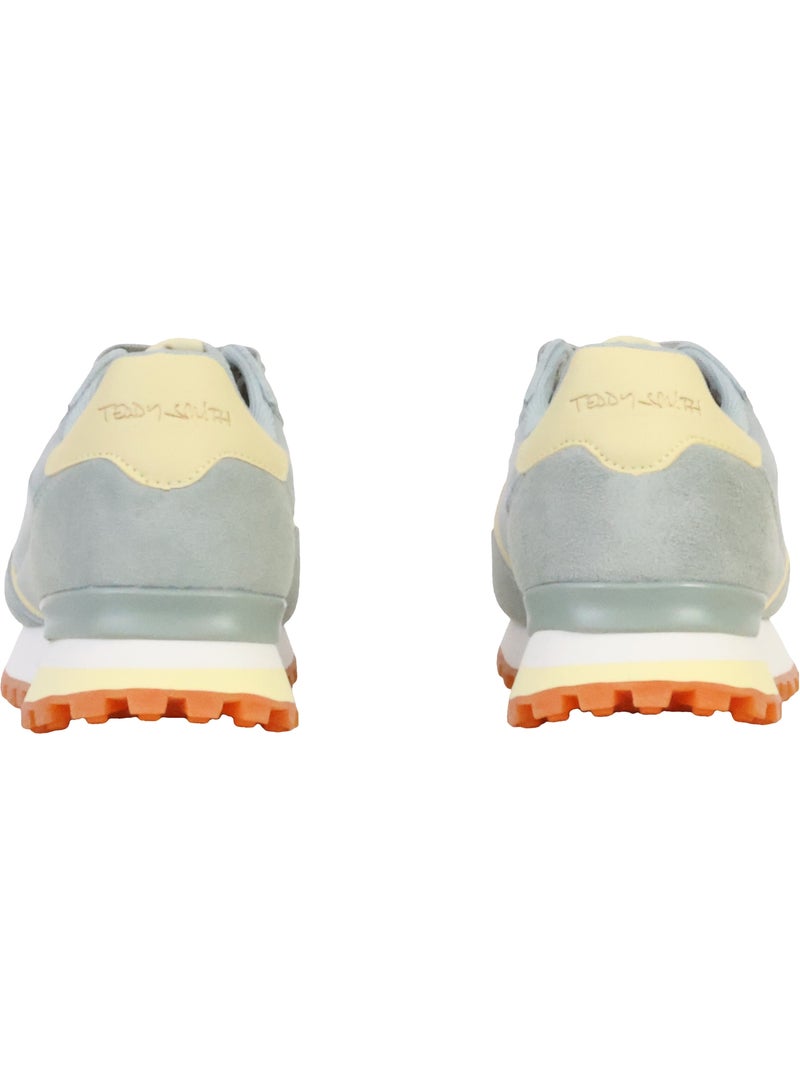 Sapatilhas Teddy Smith 120515 Verdes e Amarelas para Mulher Multicolorido - Kiabi