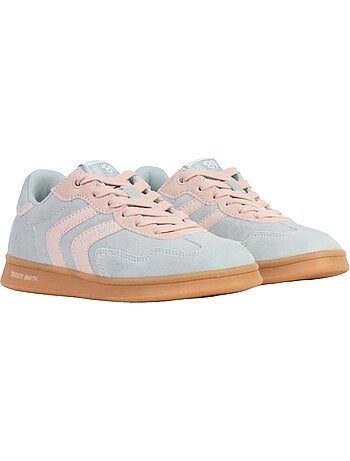 Sapatilhas teddy smith 120519 turquesa/rosa para mulher