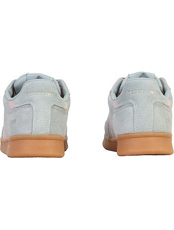 Sapatilhas teddy smith 120519 turquesa/rosa para mulher