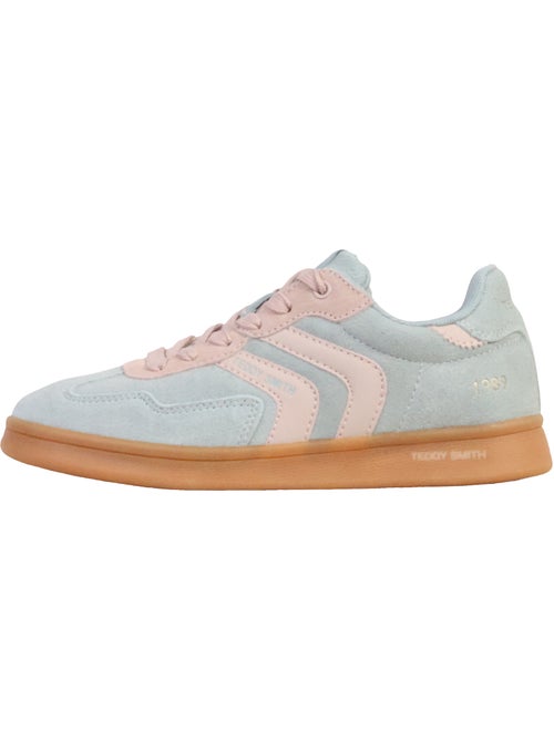 Sapatilhas Teddy Smith 120519 Turquesa/Rosa para Mulher - Kiabi Sapatilhas Teddy Smith 120519 Turquesa/Rosa para Mulher - Kiabi