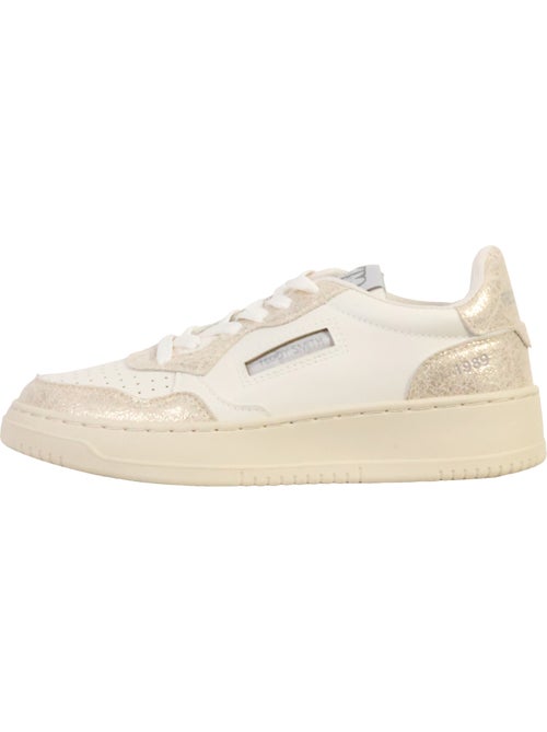 Sapatilhas Teddy Smith 120540 Dourado/Cru para Mulher - Kiabi
