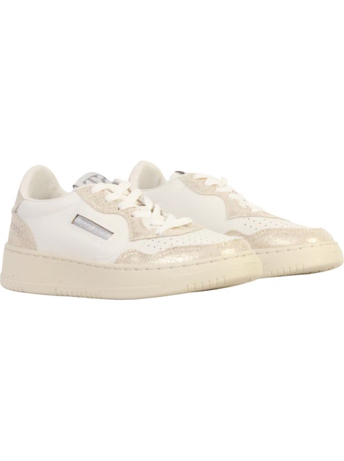 Sapatilhas Teddy Smith 120540 Dourado/Cru para Mulher - Kiabi
