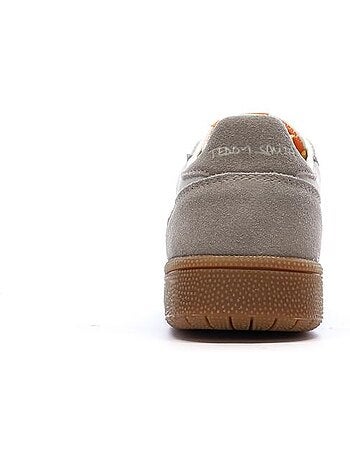 Sapatilhas teddy smith 120596 cinza/laranja para mulher