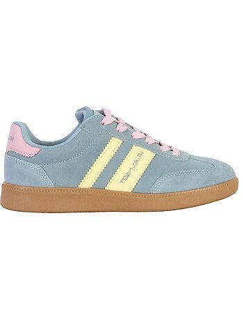 Sapatilhas Teddy Smith Azuis e Amarelas para Mulher 120123