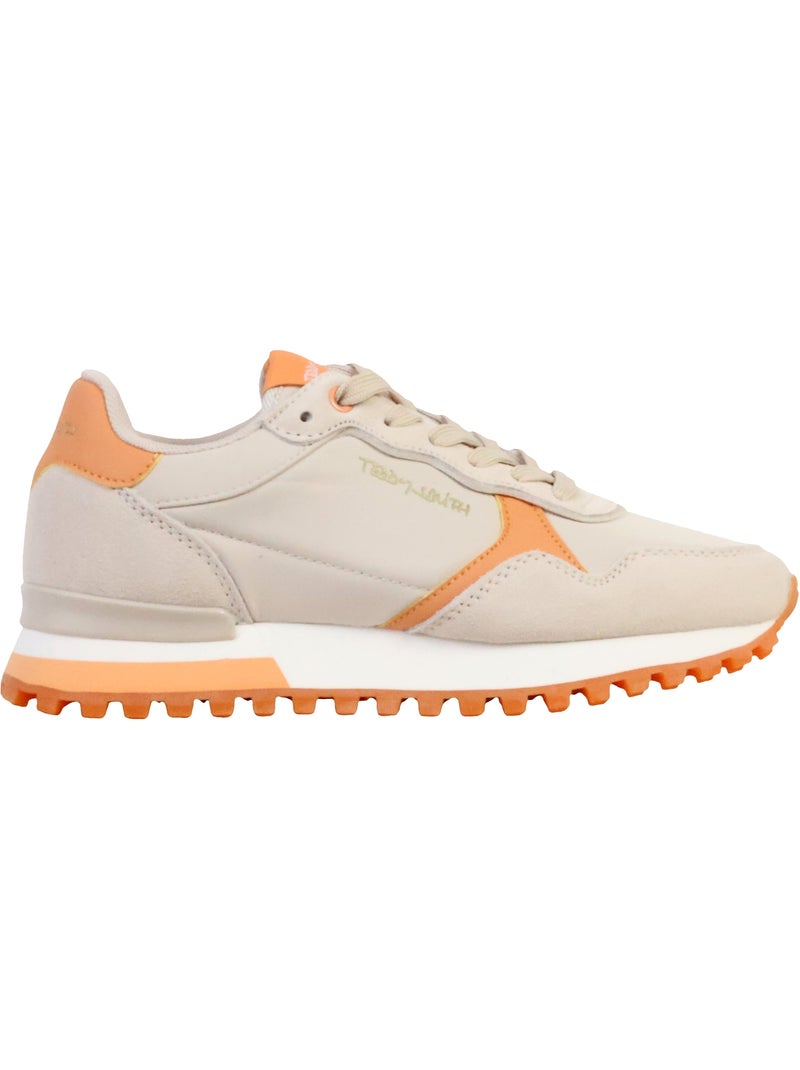 Sapatilhas Teddy Smith Bege/Laranja para Mulher 120515 Bege - Kiabi