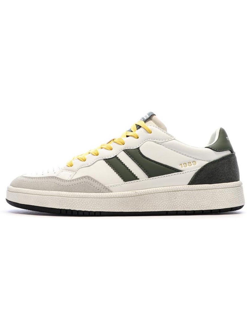 Sapatilhas Teddy Smith Blancas e Caqui para Homem Branco - Kiabi