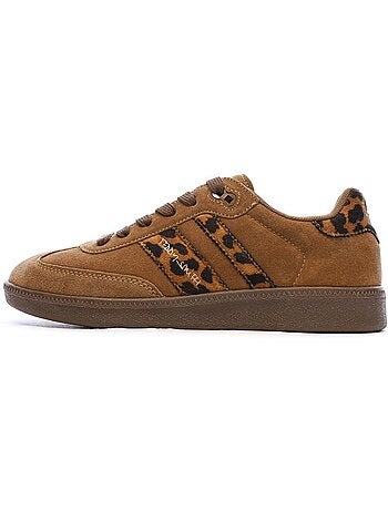 Sapatilhas Teddy Smith Castanho/Leopardo para Mulher 120233