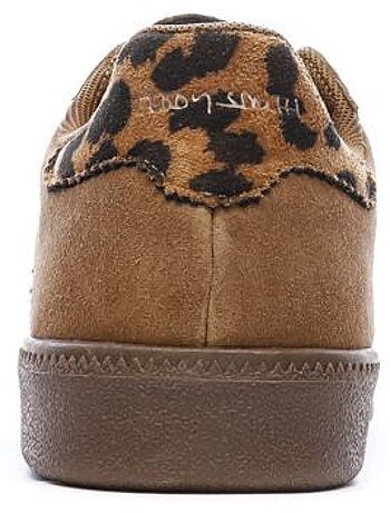 Sapatilhas Teddy Smith Castanho/Leopardo para Mulher 120233