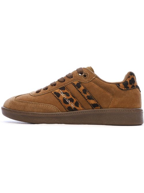 Sapatilhas Teddy Smith Castanho/Leopardo para Mulher 120233 - Kiabi Sapatilhas Teddy Smith Castanho/Leopardo para Mulher 120233 - Kiabi