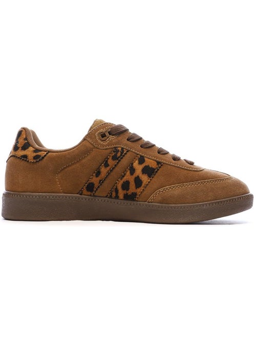 Sapatilhas Teddy Smith Castanho/Leopardo para Mulher 120233 - Kiabi Sapatilhas Teddy Smith Castanho/Leopardo para Mulher 120233 - Kiabi