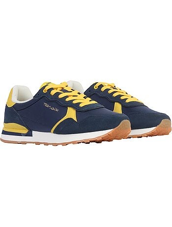 Sapatilhas teddy smith marine/amarelo para mulher 120549