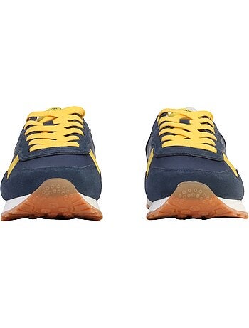 Sapatilhas teddy smith marine/amarelo para mulher 120549