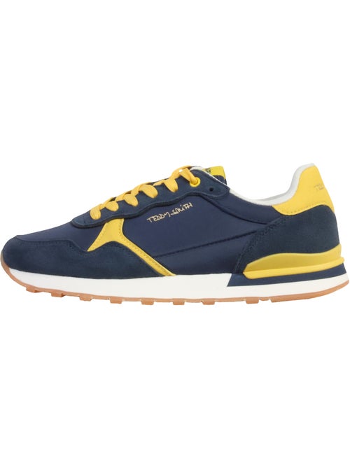 Sapatilhas teddy smith marine/amarelo para mulher 120549 - Kiabi