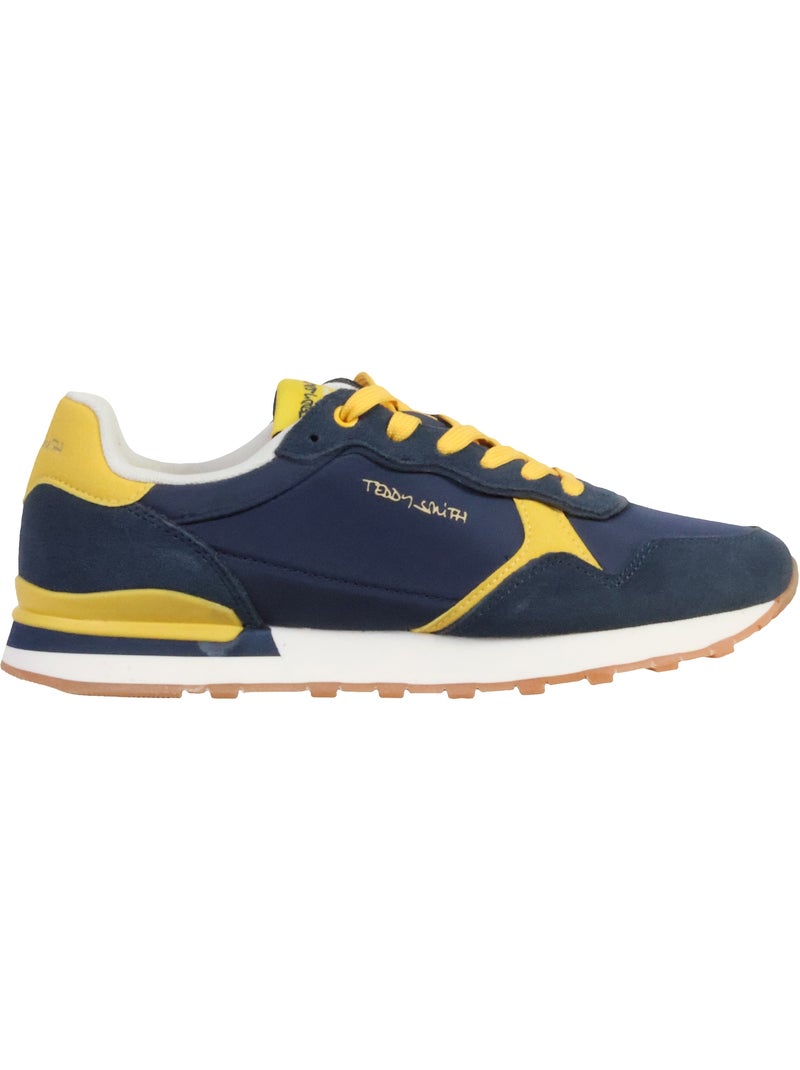 Sapatilhas Teddy Smith Marine/Amarelo para Mulher 120549 Azul-marinho - Kiabi