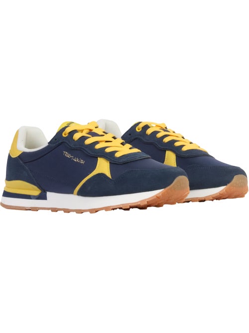 Sapatilhas teddy smith marine/amarelo para mulher 120549 - Kiabi