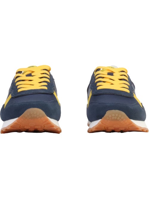 Sapatilhas teddy smith marine/amarelo para mulher 120549 - Kiabi