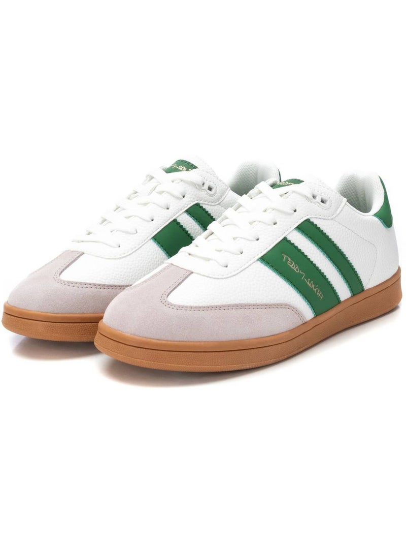 Sapatilhas Teddy Smith para Homem Brancas e Verdes 120032 Branco - Kiabi