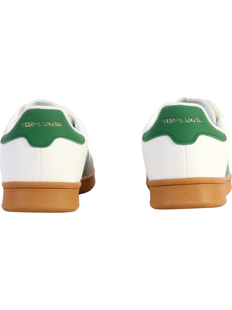 Sapatilhas Teddy Smith para Homem Brancas e Verdes 120032 Verde - Kiabi
