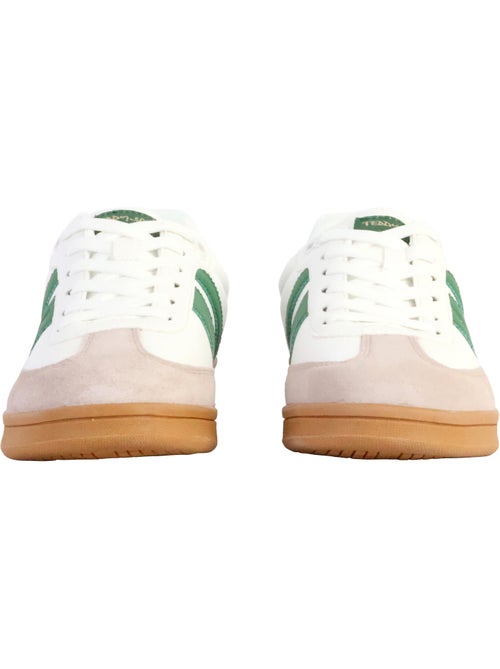 Sapatilhas Teddy Smith para Homem Brancas e Verdes 120032 - Kiabi Sapatilhas Teddy Smith para Homem Brancas e Verdes 120032 - Kiabi