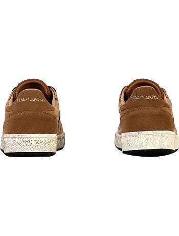 Sapatilhas kaki/laranja para homem teddy smith 120310