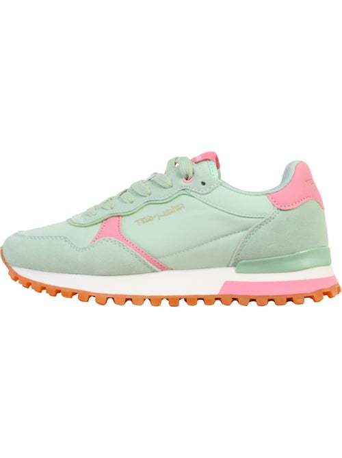 Sapatilhas teddy smith para mulher verdes e rosas 120515 - Kiabi Sapatilhas teddy smith para mulher verdes e rosas 120515 - Kiabi