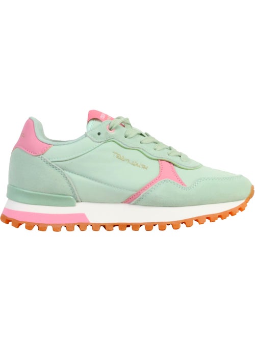 Sapatilhas teddy smith para mulher verdes e rosas 120515 - Kiabi Sapatilhas teddy smith para mulher verdes e rosas 120515 - Kiabi