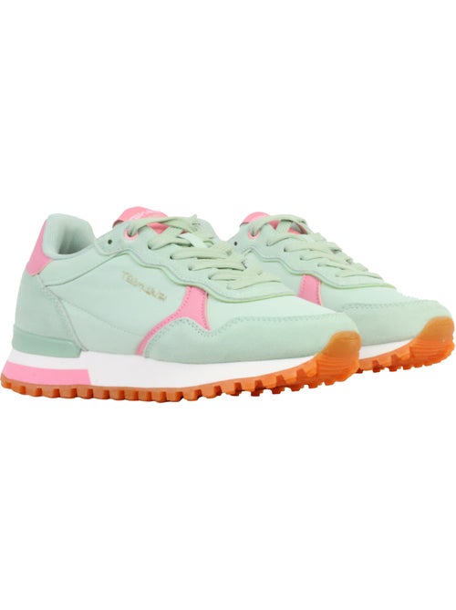 Sapatilhas teddy smith para mulher verdes e rosas 120515 - Kiabi Sapatilhas teddy smith para mulher verdes e rosas 120515 - Kiabi