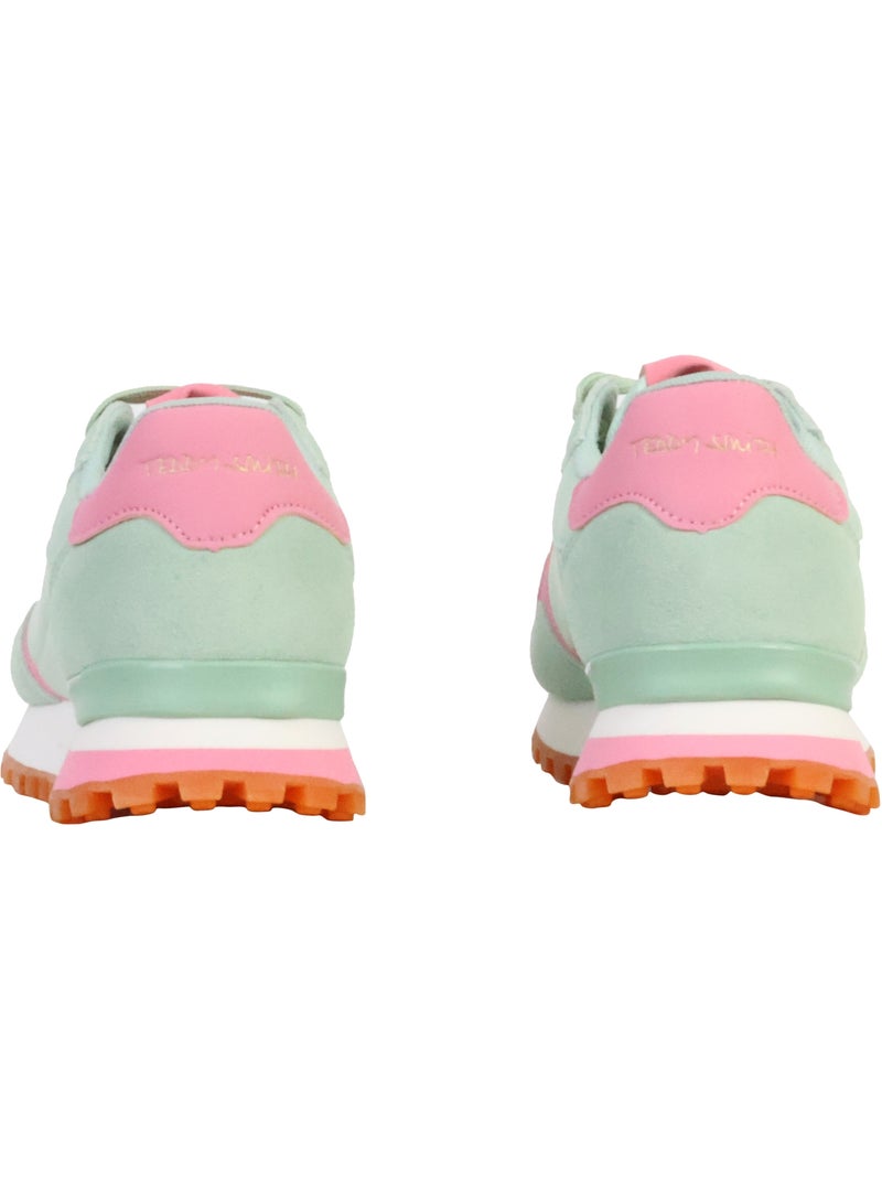 Sapatilhas teddy smith para mulher verdes e rosas 120515 Azul claro - Kiabi