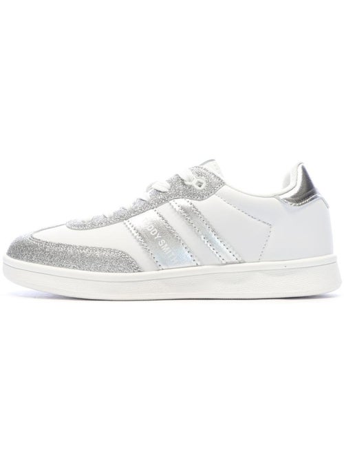 Sapatilhas Teddy Smith Plata Brancas e Prateadas para Mulher - Kiabi Sapatilhas Teddy Smith Plata Brancas e Prateadas para Mulher - Kiabi