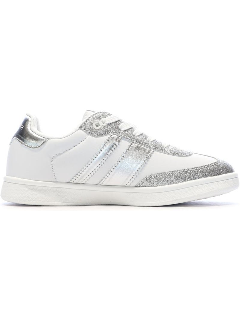 Sapatilhas Teddy Smith Plata Brancas e Prateadas para Mulher Branco - Kiabi