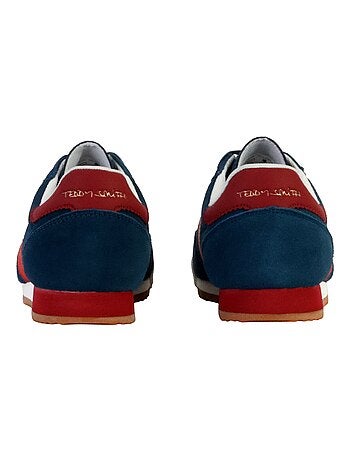 Sapatilhas teddy smith serraje para homem - marinho/vermelho