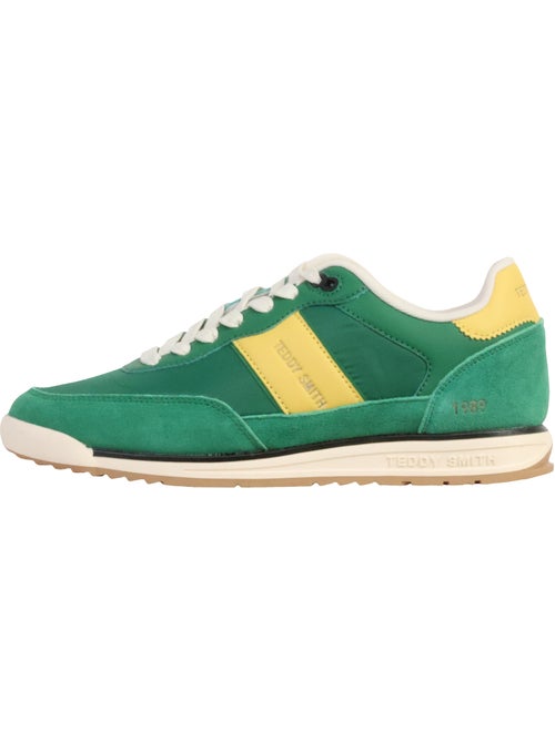 Sapatilhas Teddy Smith Verde/Amarelo para Homem 120506 - Kiabi Sapatilhas Teddy Smith Verde/Amarelo para Homem 120506 - Kiabi