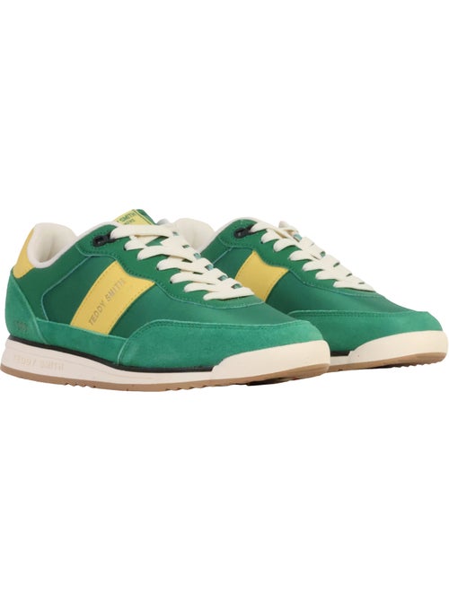 Sapatilhas Teddy Smith Verde/Amarelo para Homem 120506 - Kiabi Sapatilhas Teddy Smith Verde/Amarelo para Homem 120506 - Kiabi