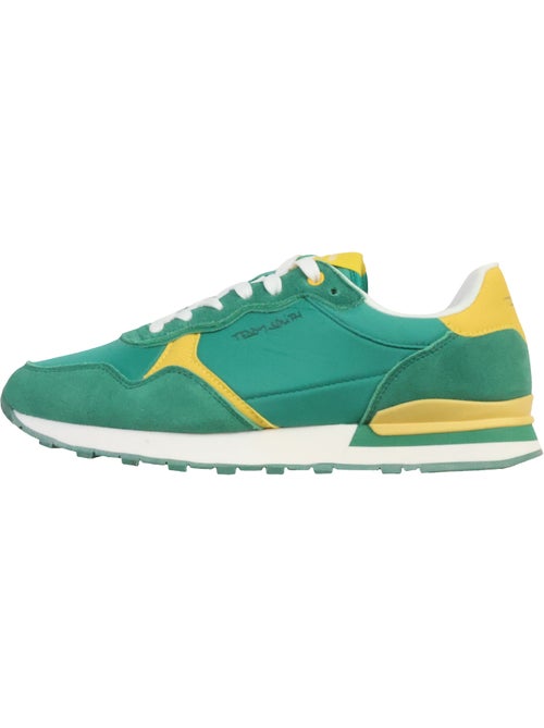 Sapatilhas Teddy Smith Verde/Amarelo para Mulher 120549 - Kiabi Sapatilhas Teddy Smith Verde/Amarelo para Mulher 120549 - Kiabi