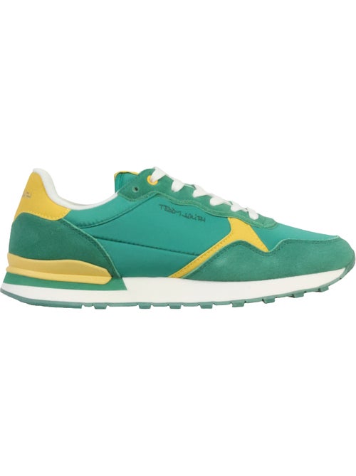 Sapatilhas Teddy Smith Verde/Amarelo para Mulher 120549 - Kiabi Sapatilhas Teddy Smith Verde/Amarelo para Mulher 120549 - Kiabi