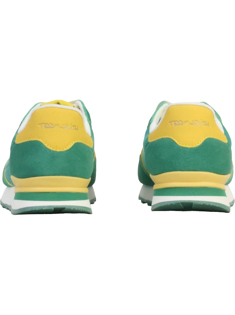 Sapatilhas Teddy Smith Verde/Amarelo para Mulher 120549 Verde - Kiabi