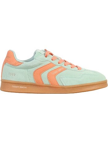 Sapatilhas Teddy Smith 120519 Bege/Verde para Mulher