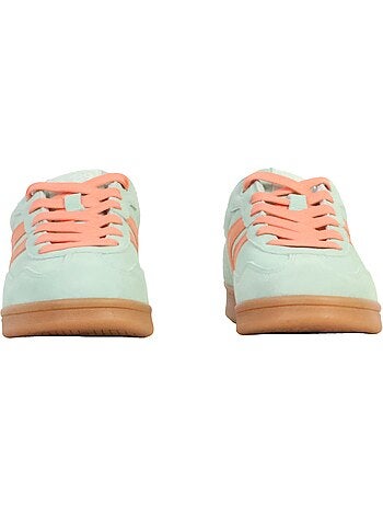 Sapatilhas Teddy Smith 120519 Bege/Verde para Mulher