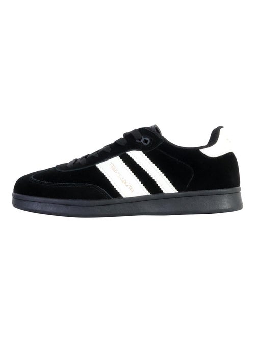 Sapatilhas Teddy Smith White Suede Pretas e Brancas para Homem - Kiabi Sapatilhas Teddy Smith White Suede Pretas e Brancas para Homem - Kiabi