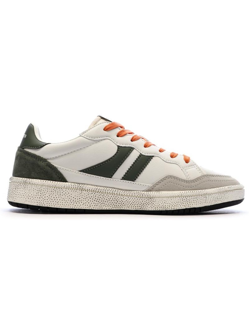 Sapatilhas teddy smith zapato para homem branco/caqui Verde cáqui claro - Kiabi